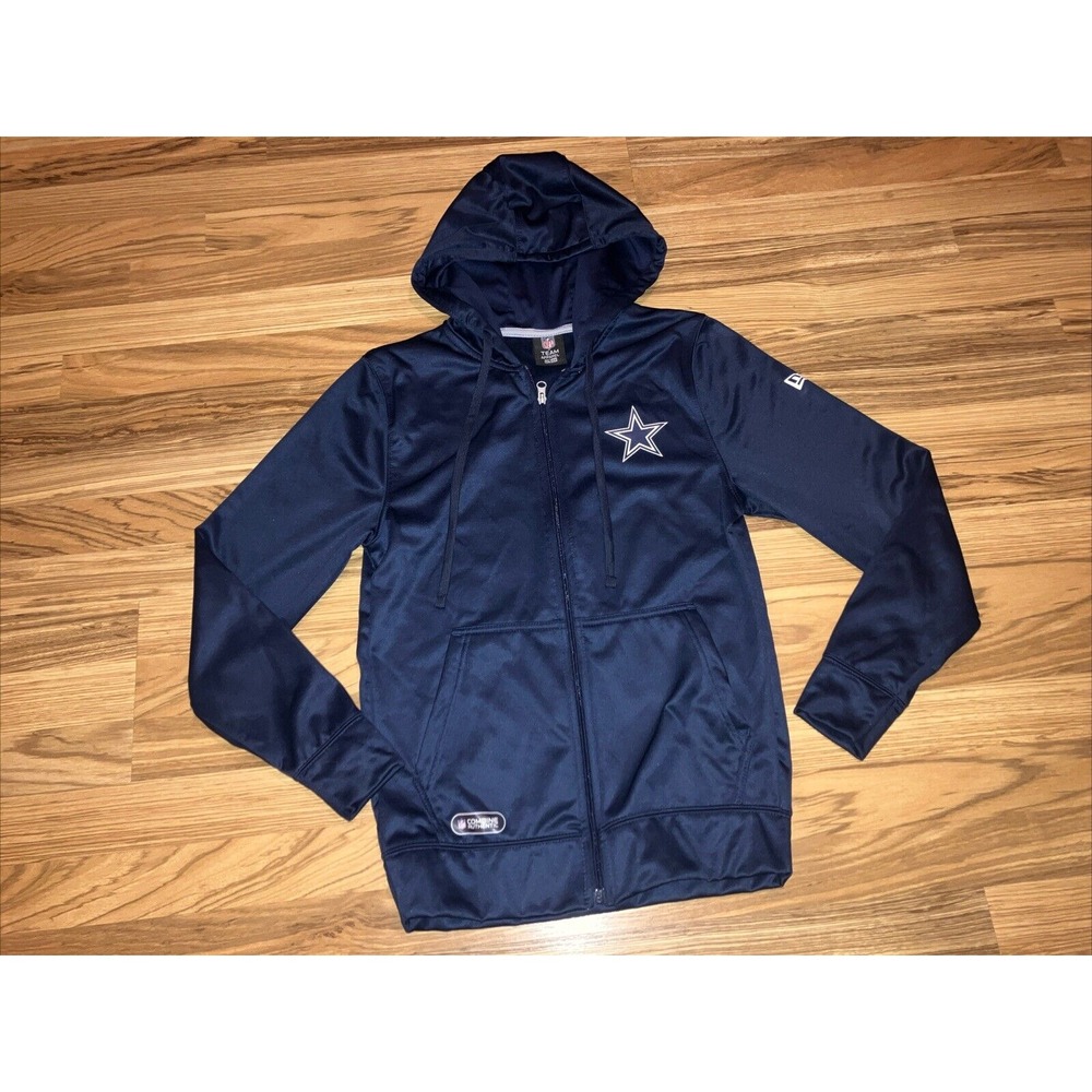Team Apparel Dark Blue Hooded Performance Jacket